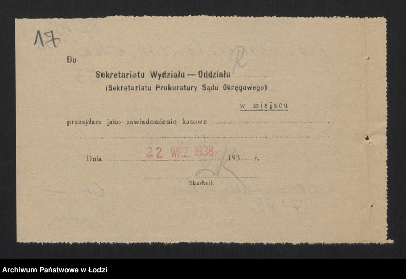 Obraz 19 z jednostki "Symcha Herszenbaum, Josek Hersz Herszenbojm- sprzedaż odpadków włókienniczych"