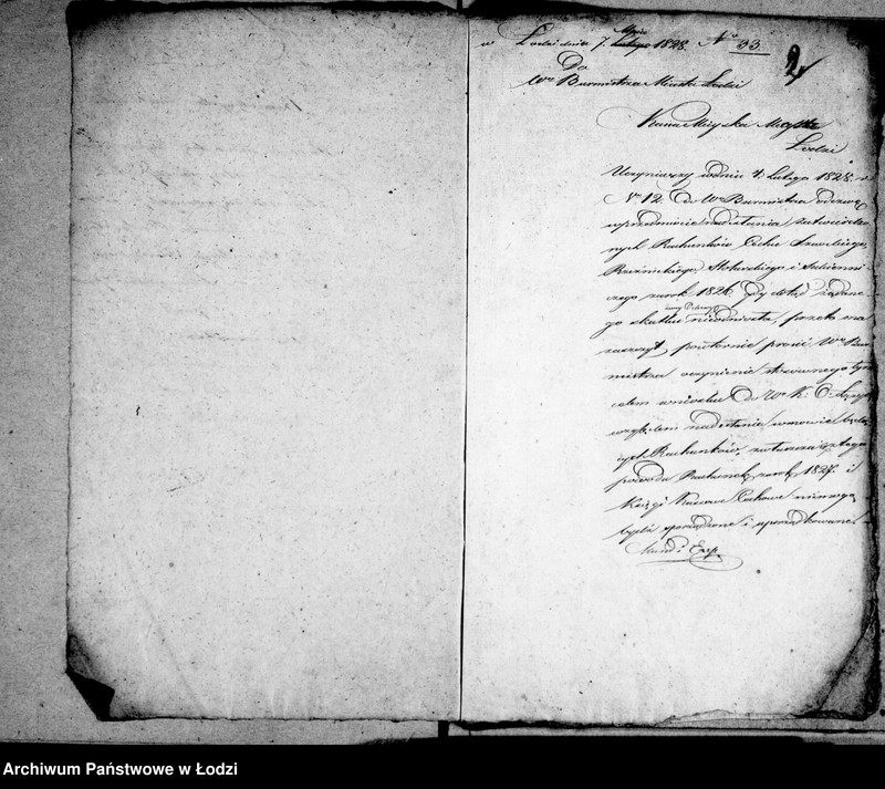 Obraz 6 z jednostki "Akta kasy miasta Łodzi tyczące się rachunków cechowych"