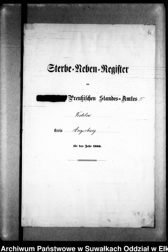 image.from.unit.number "Sterbe-Neben-Register des Preussischen Standes-Amtes Kehlen Kreis Angerburg"