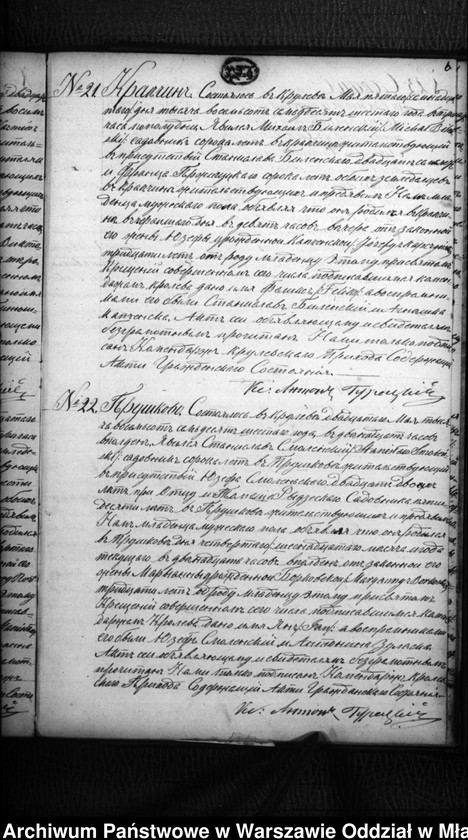 image.from.unit.number "Akta urodzeń, małżeństw, zgonów"