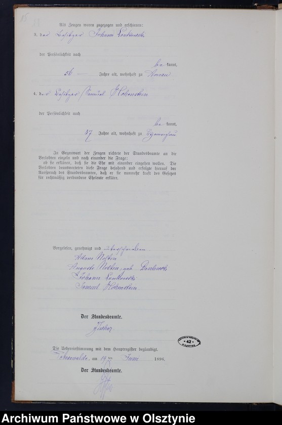 image.from.unit.number "Heiraths-Neben-Register Nr 1 - 20"