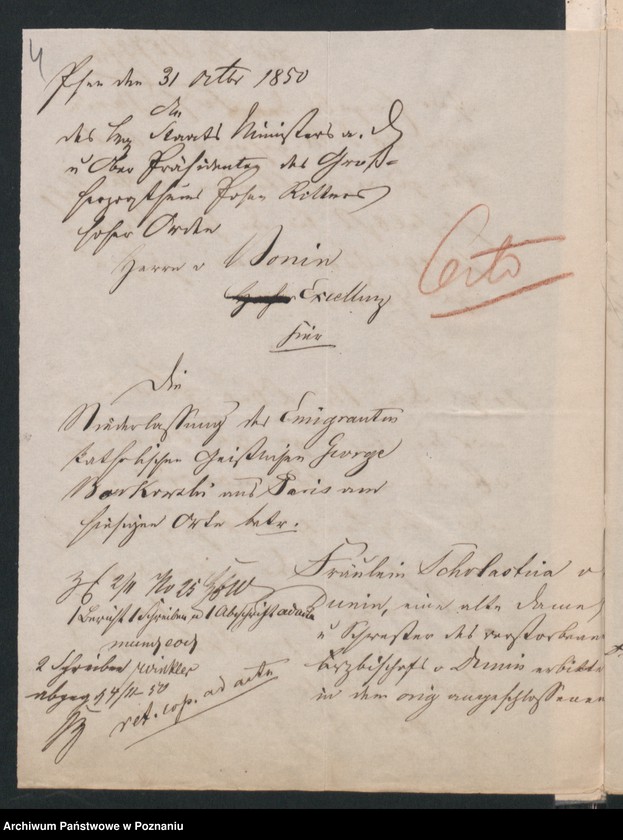 Obraz 7 z jednostki "A. betr. George Borkowski Geistlichen aus Paris"