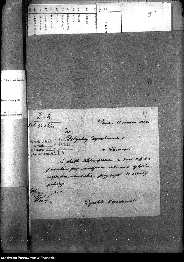 Obraz 9 z jednostki "Sprawy osobowe - ogólne Byli urzędnicy niemieccy - personalne"