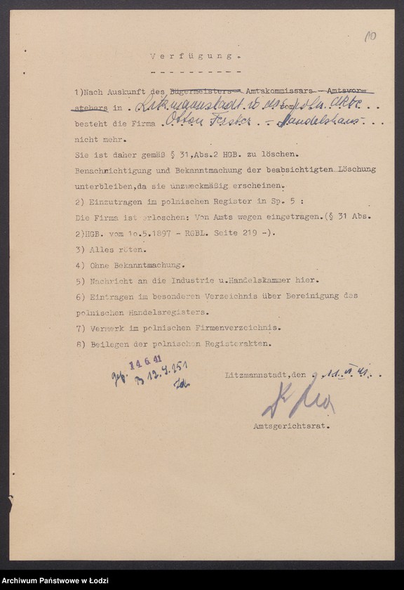 Obraz 12 z jednostki "Otton Ferster - Dom Handlowy"