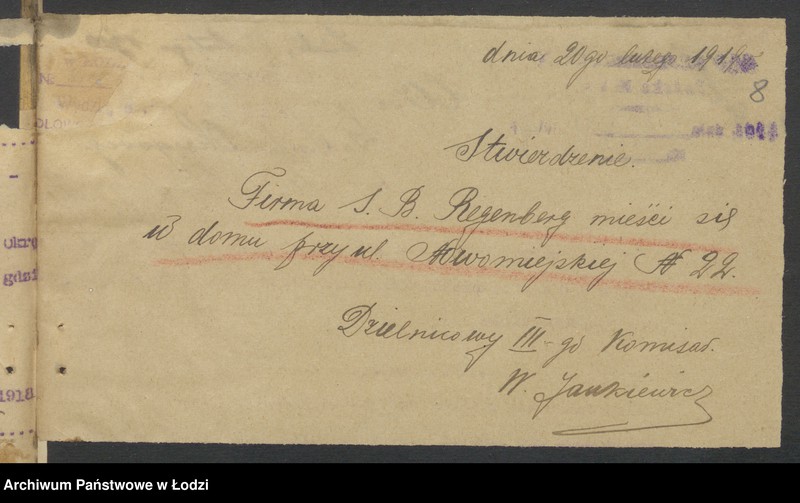 Obraz 10 z jednostki "Szlama Ber Regensberg- sprzedaż czapek"