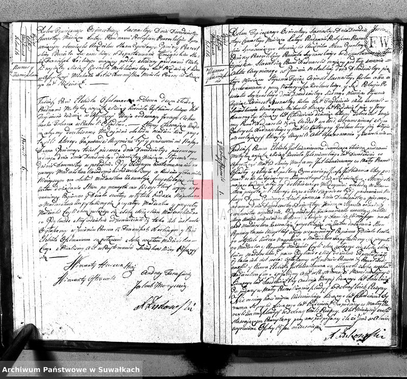 image.from.unit.number "Akta Gminy Przeroslskiey Zaślubionych od Dnia 1- wszego Stycznia Roku 1816"