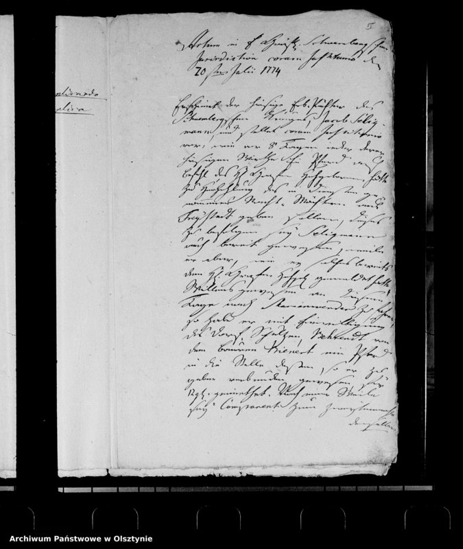 image.from.unit.number "Acta der 2 Klagen des Seligmann contra Behrendt wegen Beleidigung und Verläumdung"