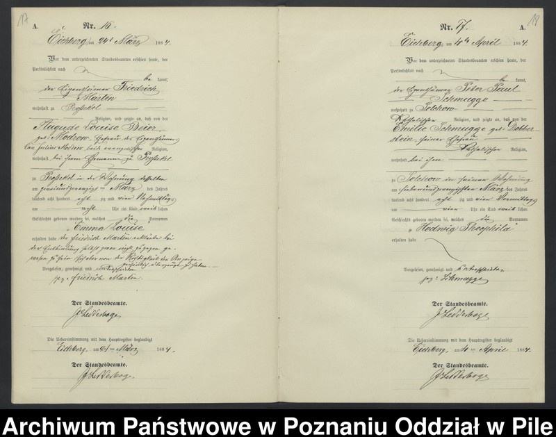 Obraz 12 z jednostki "Księga urodzeń"