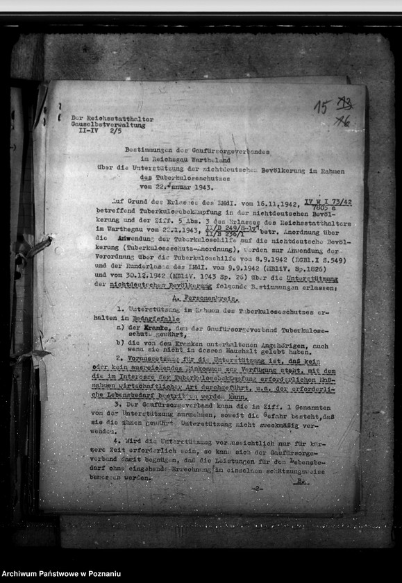 Obraz 19 z jednostki "Anordungen für die Gesundheitsämter"