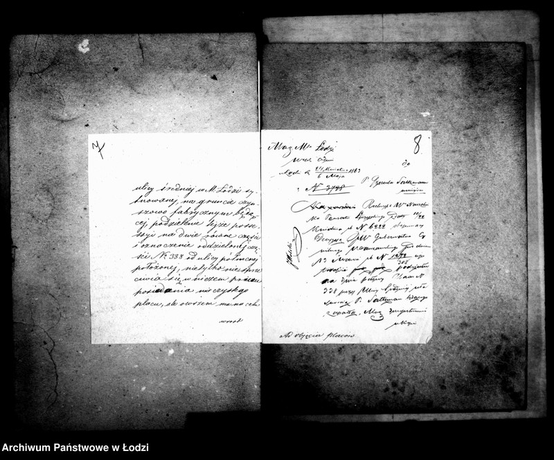 Obraz 10 z jednostki "Akta tyczące się objęcia i zabudowania placów"