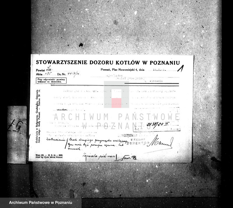 Obraz 5 z jednostki "Majętność Krzycko Małe, pow. leszczyński, własność E. Śmiechowski, nr woj. kotła 5792"