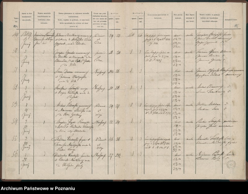 Obraz 10 z jednostki "Księga małżeństw"