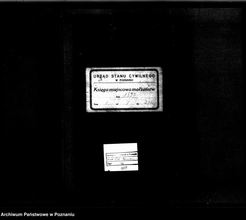 Obraz 2 z jednostki "Księga małżeństw"