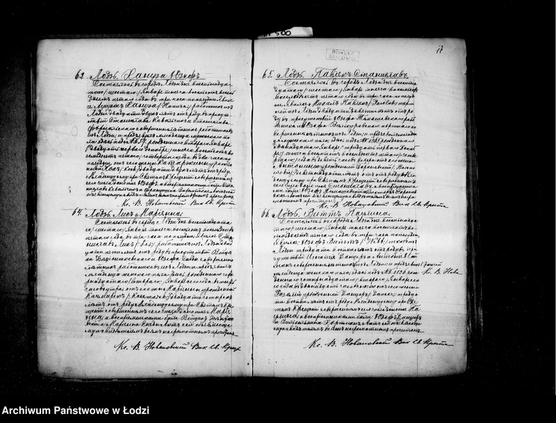 Obraz 20 z jednostki "Akta urodzeń"