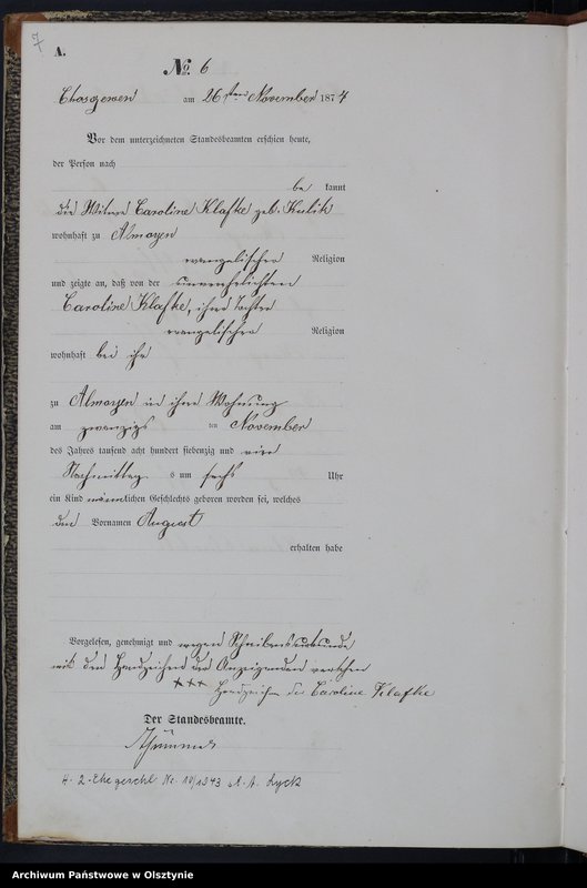 image.from.team "Urząd Stanu Cywilnego w Choszczewie pow. mrągowski"
