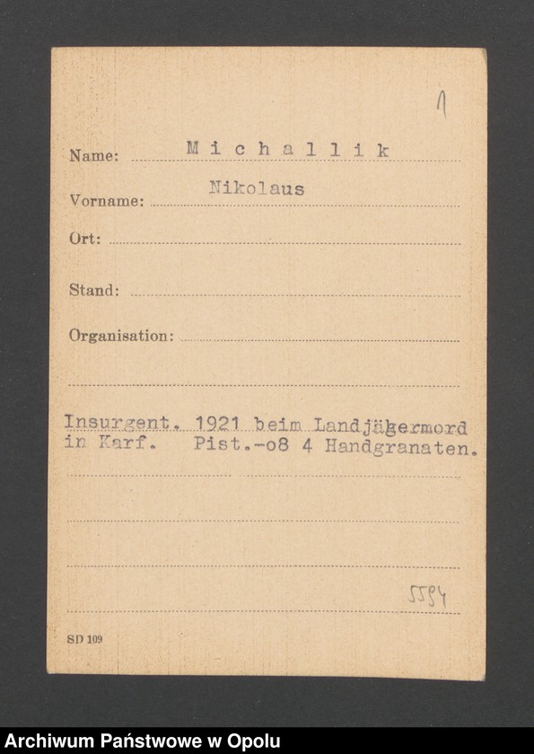 Obraz 3 z jednostki "[Michallik Nikolaus]"