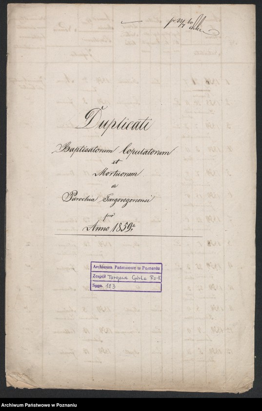 Obraz 2 z jednostki "Duplicatus baptisatorum"