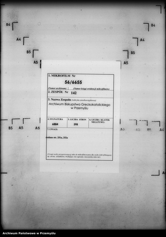 image.from.unit.number "[Kopie ksiąg metrykalnych parafii Siedliska z filiami Dąbrówka Starzeńska, Huta, Jasionów, Poręby, Wołodź, Wola Wołodzka (dekanat Dynów)]"