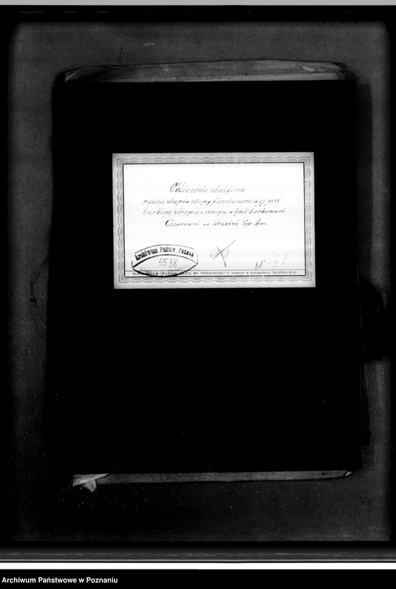 Obraz 4 z jednostki "Obliczenia statystyczne rusztu, słupów, stopy fundamentowej pod turbiną, stropu i dachu w hali turbinowni Cukrowni we Wrześni Spółka Akcyjna"