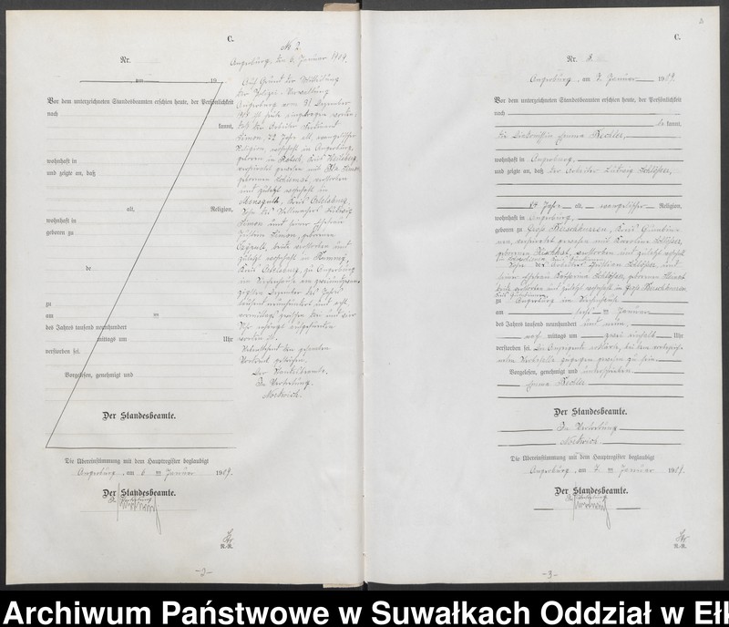 image.from.unit.number "[Sterbe-Neben-Register des Preussisches Standes-Amtes Angerburg Kreis Angerburg]"