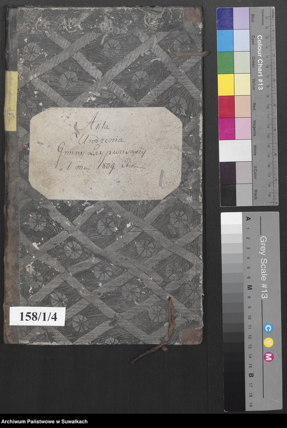 image.from.unit.number "Akta Urodzenia Gminy Leypuńskiej 1 Maja 1809 Roku."