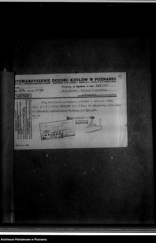 Obraz 18 z jednostki "Mleczarnia Spółdzielcza w Sucharach powiat wyrzyski"