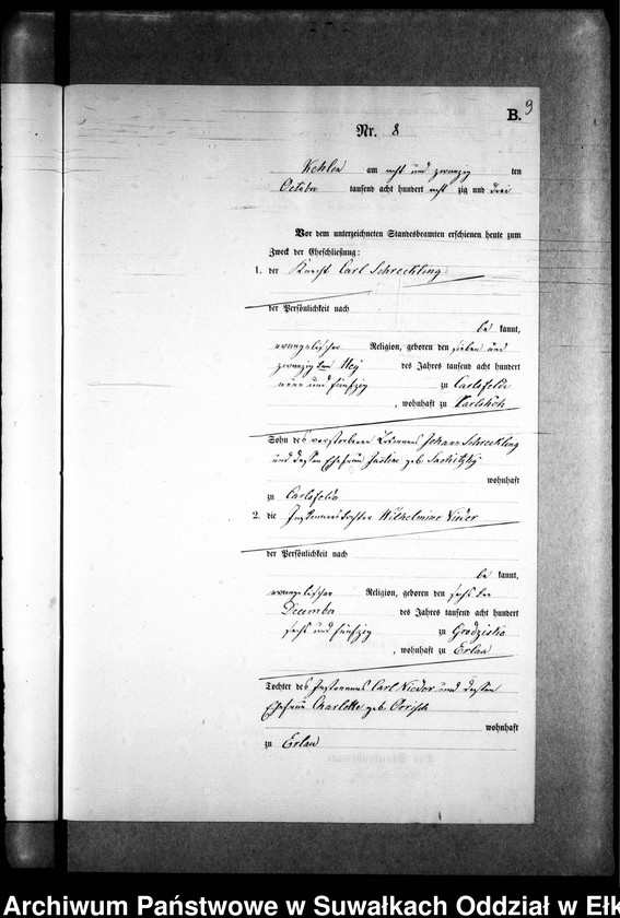 image.from.unit.number "Heiraths-Neben-Register des Preussischen Standes-Amtes Kehlen Kreis Angerburg"