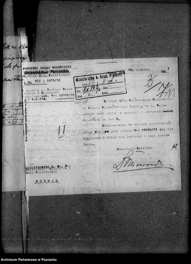 Obraz 15 z jednostki "Domeny - sprawy dzierżaw"