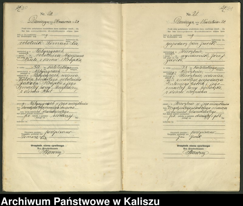 Obraz 14 z jednostki "[Księga zgonów]"