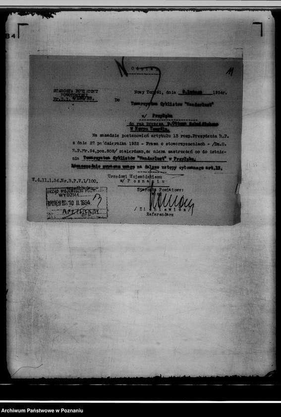 Obraz 15 z jednostki "/Towarzystwa Cyklistów, zgłoszenia działalności/"