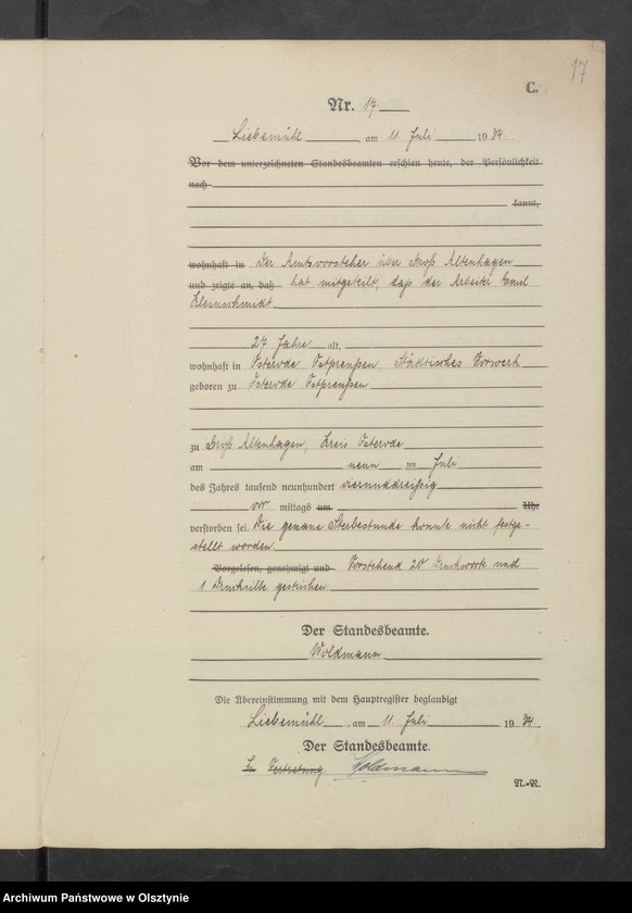 image.from.unit.number "Sterbe-Neben-Register Nr 1 - 32"