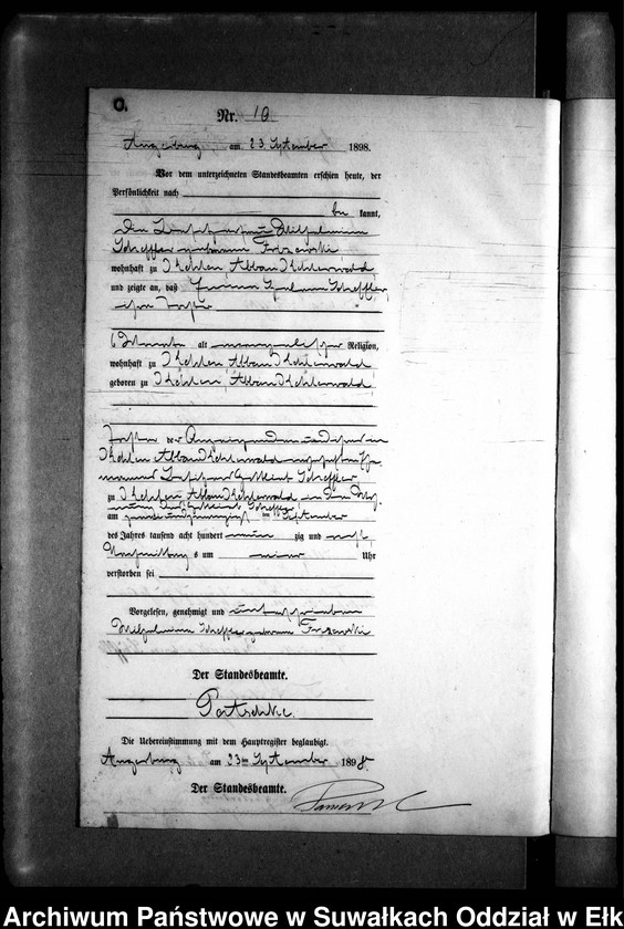 image.from.unit.number "Sterbe-Neben-Register des Preussischen Standes-Amtes Kehlen Kreis Angerburg"