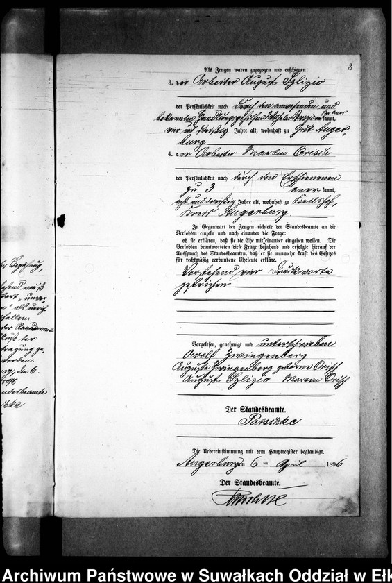 image.from.unit.number "Heiraths-Neben-Register des Preussischen Standes-Amtes Kehlen Kreis Angerburg"