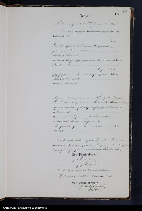 image.from.unit.number "Sterbe-Neben-Register Nr 1 - 148"