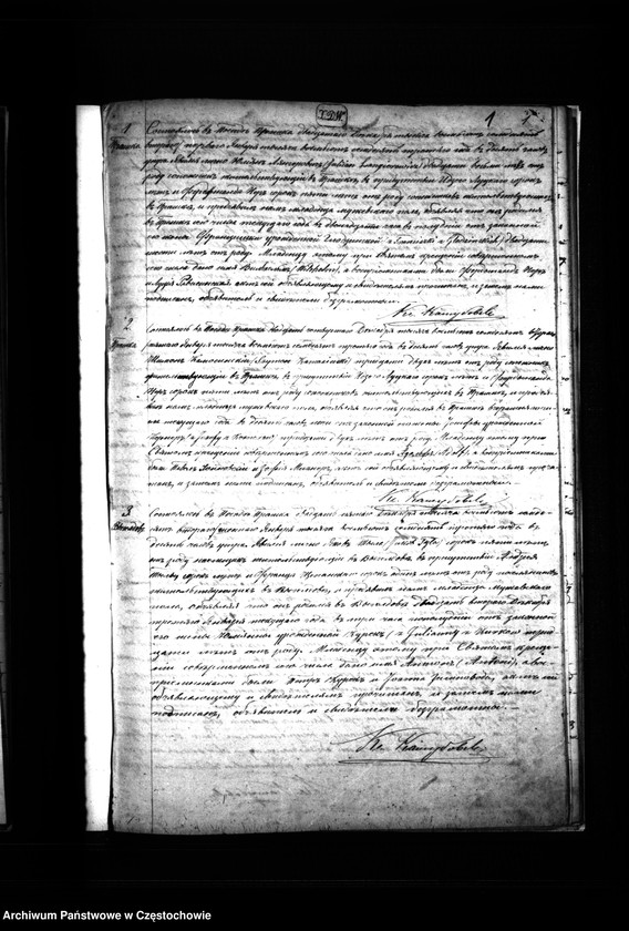 Obraz 4 z jednostki "Księga urodzeń, małżeństw i zgonów parafii rzymskokatolickiej w Praszce z roku 1873"