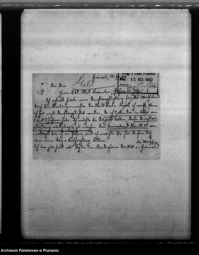 Obraz 18 z jednostki "Notdienstverpflichtung der Ärzte"