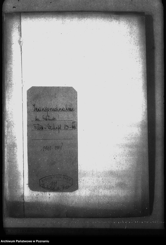 Obraz 4 z jednostki "Inanspruchnahme der Gebäude Felix- Dahn- Platz 13 - 15"