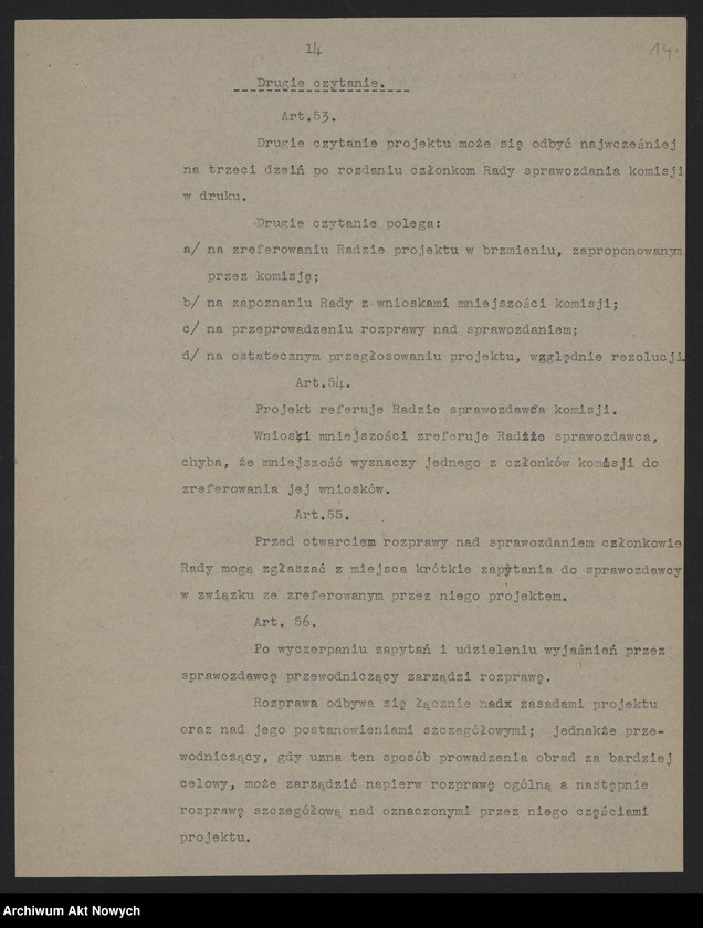image.from.unit.number "Regulamin Rady Narodowej Rzeczypospolitej Polskiej na emigracji. Zmiany w regulaminie proponowane przez prezydenta W. Raczkiewicza"