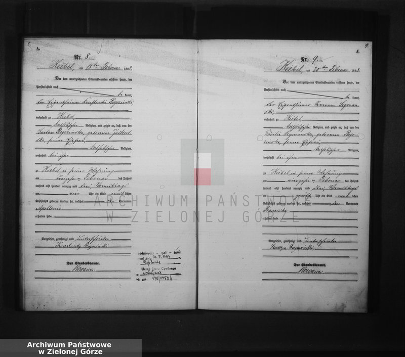 Obraz 9 z jednostki "[Księga urodzeń]"