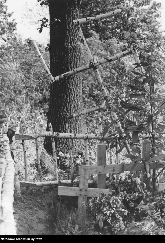 image.from.unit.number "Mogiła żołnierzy niemieckich koło miejscowości Lanckorona"