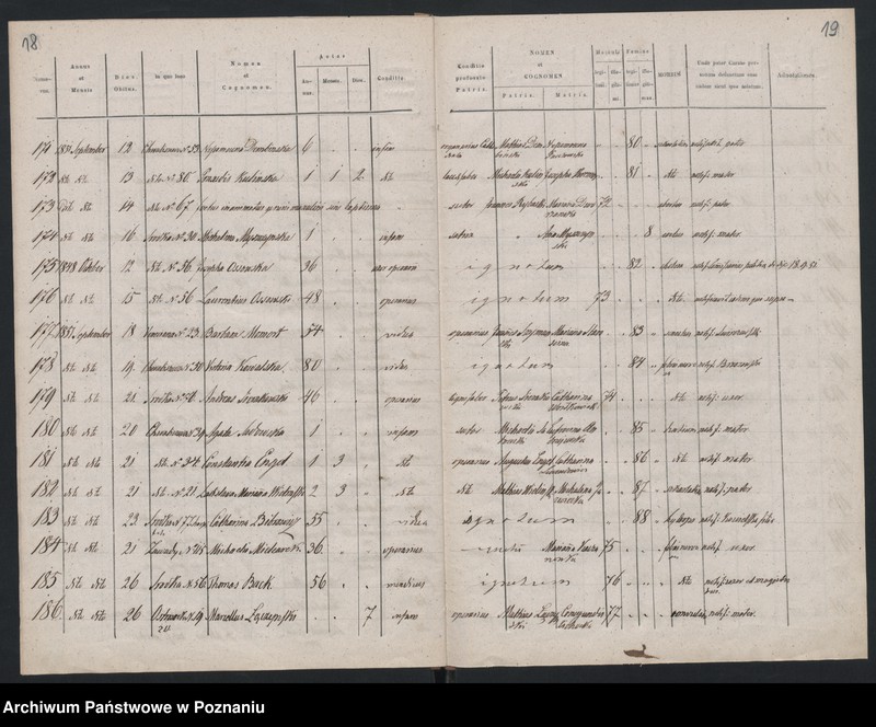 Obraz 12 z jednostki "Spis zgonów"