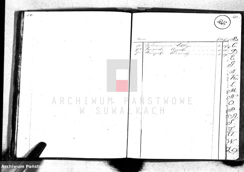 image.from.unit.number "Akta śmierci gminy wigierskiey od 1-go miesiąca stycznia 1819 do dnia ostatniego grudnia tegoż roku 1819"