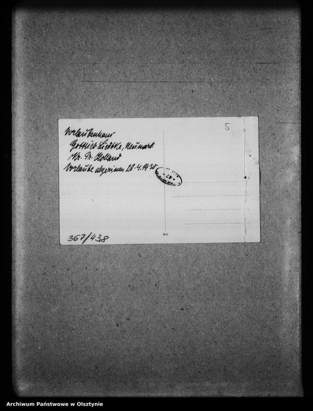 image.from.unit.number "Preussisch Holland, Oberländischer Geschichtsverein"