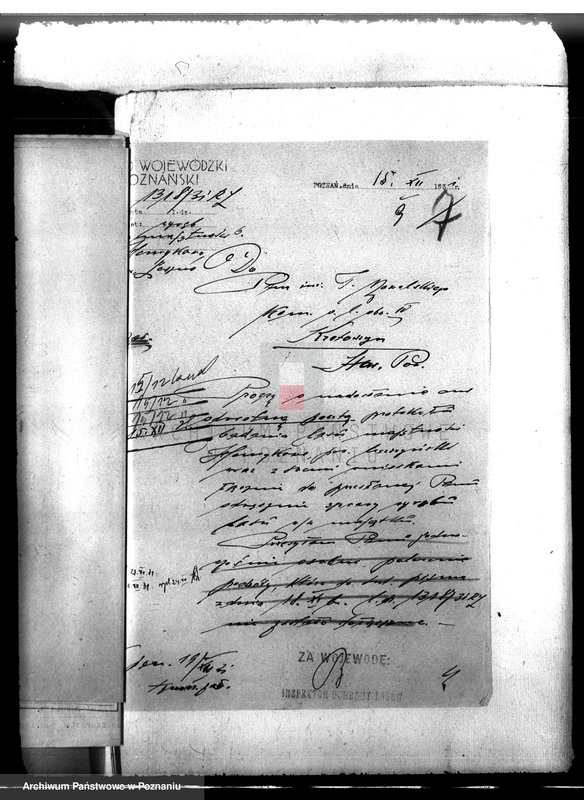 image.from.unit.number "Nadzór nad gospodarką w lasach majątku Henrykowo powiat leszczyński"