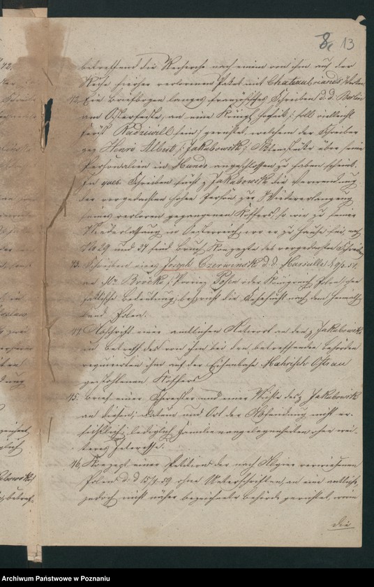 Obraz 16 z jednostki "A. betr. Jacubowski, Mitglied des Zentralkomitees auch Sir Lister genannt"