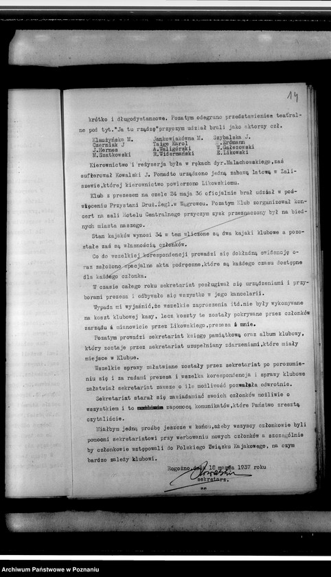 Obraz 18 z jednostki "Sprawozdania z działalności Klubu"