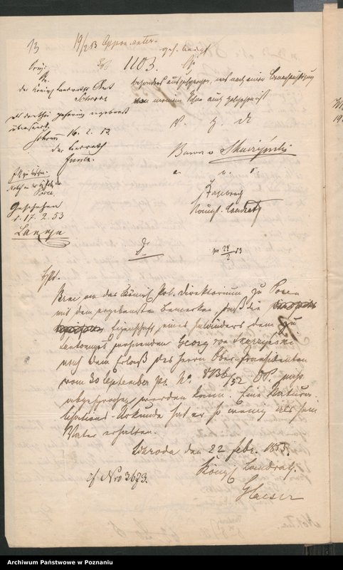 Obraz 16 z jednostki "A. betr. den polnischen General Ambrosius von Skarzyński"