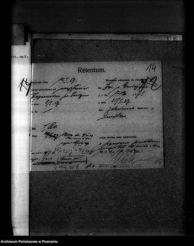 image.from.unit.number "Majętność leśna Jagniewice powiat wągrowiecki"