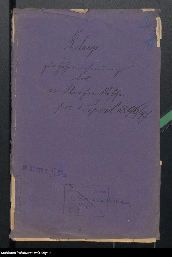 image.from.unit.number "Beläge zur Jahresrechnung der evangelischen Kirchenkasse"