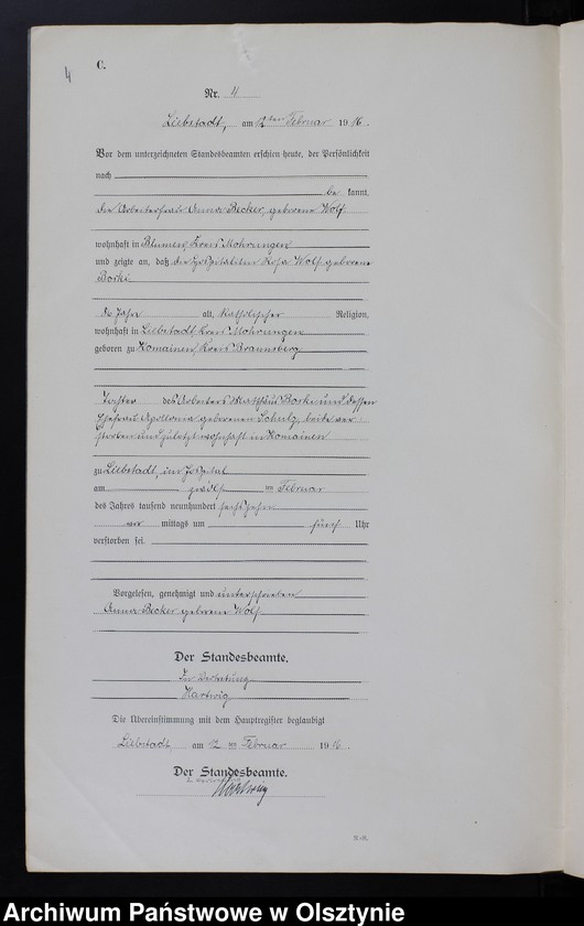 image.from.unit.number "Sterbe-Neben-Register Nr 1 - 47"